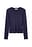 Ribbed Knitted Round Neck Top