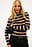 Ribbed Knitted Round Neck Top