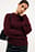 Round Neck Wool Blend Knitted Sweater