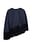 Satin Asymmetric Fringe Cape