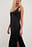 Satin Slit Detail Maxi Dress