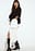 Scallop Lace Knee Length Skirt
