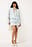 Scarf Detail Long Sleeve Mini Dress