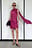 Scarf Detail Satin Mini Dress