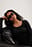Scooped Long Sleeve Structure Top