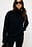 Pull en maille col roulé avec détails de couture