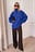 Sömdetalj Turtleneck Stickad Tröja