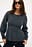 Seam Detailed Peplum Knitted Sweater