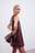 Sequin A Line Mini Dress