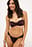 Shiny Padded Bandeau Bikini