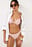 Shiny Wide Gathered Bikini Panty