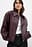 kurze PU-Jacke