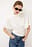 Schulterpolster Volant Jersey Top