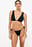 Braguita de bikini con cordón y cierre lateral