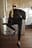 Eng anliegende Hose