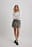 Small Check Pleated Mini Skirt