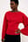 Soft Cotton Wide Sleeve Jersey Top