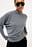 Zachte Gebreide Gedrapeerde Batwing Top