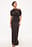 Soft Line Draped Maxi Dress