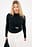 Soft Line Funnel Neck Long Sleeve Top