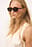 weiche ovale Acetat-Sonnenbrille