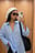 weiche ovale Acetat-Sonnenbrille