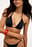 Spaghetti Strap Triangle Bikini Top