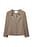 Square Neckline Fitted Blazer