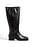 Lederstiefel mit eckiger Zehenpartie