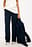 Straight Mid Waist Twill Suit Pants