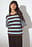 Striped Short Sleeve Sweater