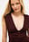 Structured V-Neck Top