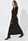 Structured Draped Maxi Dress