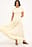 Structured Dropped Waist Maxi Dress