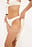 Culotte de bikini structurée taille haute