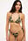 strukturierter Bikini-Slip mit Schnürung an der Seite