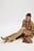 Suede Knee High Boots Beige | NA-KD