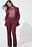 Tailored Mid Waist Suit Pants