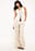 Tailored Wide Leg Linen Pants