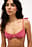 Tie Shoulder Gathered Bikini Bra
