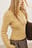 Turtleneck Bouclé Knitted Cardigan