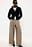 Turtleneck Bouclé Knitted Cardigan