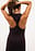 Maxi-jurk met gedraaide rug