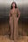 V-neck Short Sleeve Maxi Dress