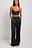 V-formet bustier i sateng