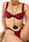 Wide Strap Draped Bikini Panty