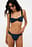 Culotte de bikini large à fronces