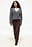 Hose mit weitem Bein und mittlerer Taille