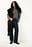 Wijde broek met mid-rise taille