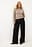 Wide Low Waist Suit Pants